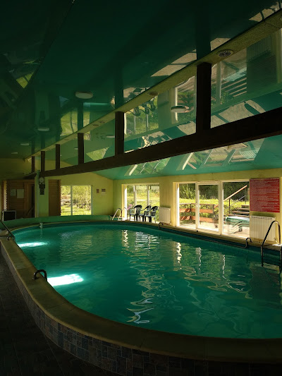 Piscină interioară la Pensiunea Siady
